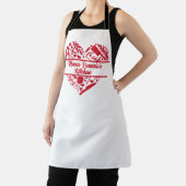 Gepersonaliseerde Nana All-Over Print Schort (Insitu)