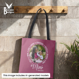 Gepersonaliseerde Nana Oma Gigi MIMI Opgericht Tote Bag