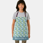 Gepersonaliseerde Narwhal Eenhoorn van het Zee Sla Schort (Insitu)