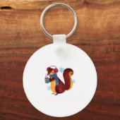 Gepersonaliseerde nationale liefde uw huisdier dag sleutelhanger (Achterkant)