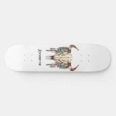 Gepersonaliseerde Native American Design Skateboar Persoonlijk Skateboard (Horizontaal)