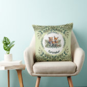 Gepersonaliseerde Natuur Critters Kussen voor Kind (Stoel)