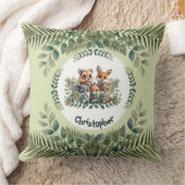 Gepersonaliseerde Natuur Critters Kussen voor Kind (Deken)