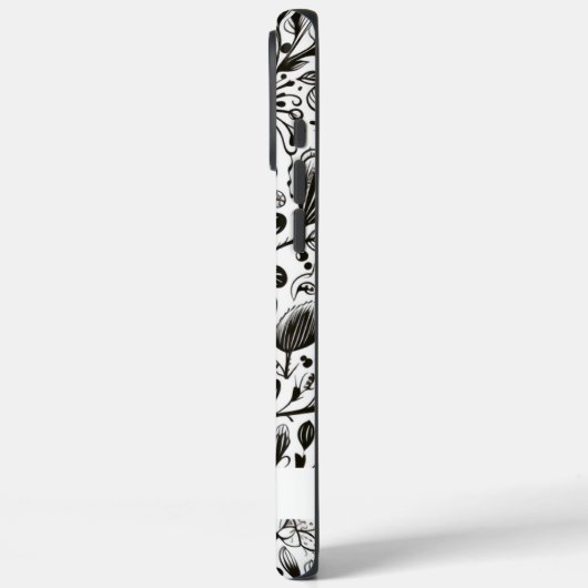 Gepersonaliseerde Natuur Doodles Case-Mate iPhone Case (Achterkant / Links)