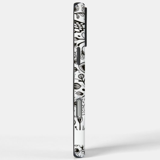 Gepersonaliseerde Natuur Doodles Case-Mate iPhone Case (Achterkant / Rechts)