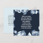 Gepersonaliseerde Natuur Kunst voor Serene Decor Feestdagenkaart (Voorkant / Achterkant)