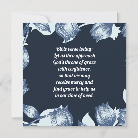 Gepersonaliseerde Natuur Kunst voor Serene Decor Feestdagenkaart (Voorkant)