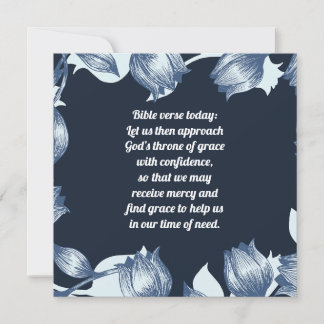 Gepersonaliseerde Natuur Kunst voor Serene Decor Feestdagenkaart