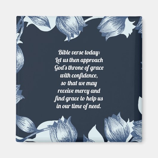 Gepersonaliseerde Natuur Kunst voor Serene Decor Magneet (Voorkant)