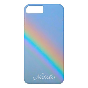 Gepersonaliseerde natuurlijke regenboog 	iPhone 8/7 plus hoesje