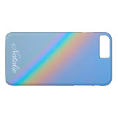 Gepersonaliseerde natuurlijke regenboog Case-Mate iPhone case (Achterkant (Horizontaal))