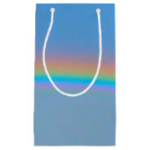 Gepersonaliseerde natuurlijke regenboog klein cadeauzakje (Voorkant)