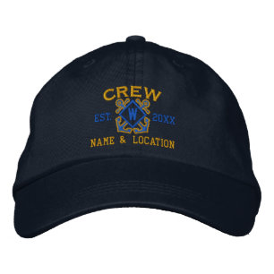 Gepersonaliseerde Nautical Crew Monogram & meer Pet