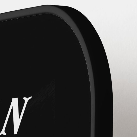 Gepersonaliseerde Nautische Kapitein Bootnaam Anke Pickleball Paddle (Links Detail)