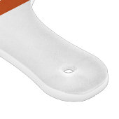 Gepersonaliseerde nautische roeivormig snijplank (Hoek)