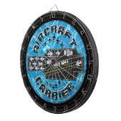 Gepersonaliseerde Navy Now's Vliegtuig Carrier Str Dartbord (Voorkant Rechts)