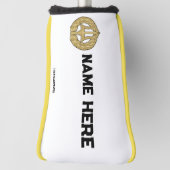 Gepersonaliseerde Navy Theme Golf Putter Hoesje Golfheadcover (Draai 90)