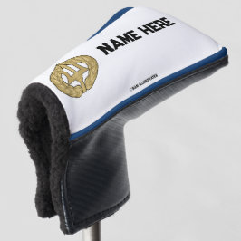 Gepersonaliseerde Navy Theme Golf Putter Hoesje Golfheadcover