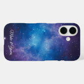 Gepersonaliseerde Nebula Phone Hoesje – Voeg uw ge (Achterkant (horizontaal))