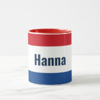 Gepersonaliseerde Nederlandse vlag combo