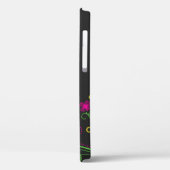 Gepersonaliseerde Neon Bloemen Case-Mate iPhone Case (Achterkant / Links)