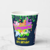 Gepersonaliseerde Neon Science STEM Experiment Par Papieren Bekers (Voorkant)
