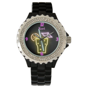 Gepersonaliseerde Neon Watch Horloge