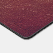 Gepersonaliseerde nep lederen bureaumat (Hoek)