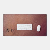 Gepersonaliseerde nep lederen bureaumat (Keyboard & Muis)