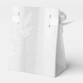 Gepersonaliseerde net getrouwde huwelijksreis auto bedankdoosjes (Achterkant)