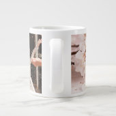 Gepersonaliseerde net getrouwde koffie Mok (Achterkant)