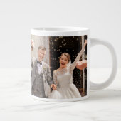 Gepersonaliseerde net getrouwde koffie Mok (Rechts)