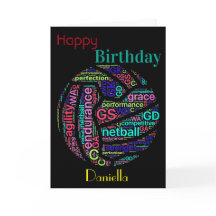 Gepersonaliseerde Netball speler Inspirerend verja