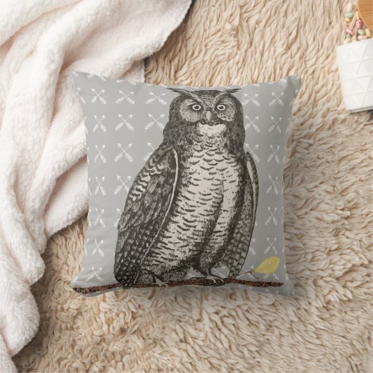 Gepersonaliseerde New Baby Boy's Room Yellow Grey  Kussen (Deken)