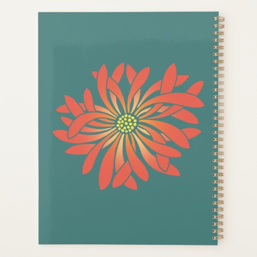 Gepersonaliseerde niet-getamed koraalventilator planner (Achterkant)