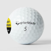 Gepersonaliseerde niet verloren Taylor Made TP5 Go Golfballen (Logo)