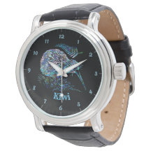GEPERSONALISEERDE NIEUW-ZEELAND KIWI FERN WATCH