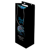 GEPERSONALISEERDE NIEUW-ZEELAND KIWI PAUA WINE GIF WIJN CADEAUTAS (Voorkant Gekanteld)