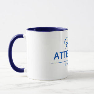 Gepersonaliseerde nieuwe Flight Attendant Gift Mok