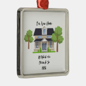 GEPERSONALISEERDE NIEUWE HOME FOTO ORNAMENT (Rechts)