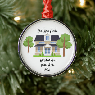 GEPERSONALISEERDE NIEUWE HOME FOTO ORNAMENT