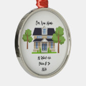 GEPERSONALISEERDE NIEUWE HOME FOTO ORNAMENT (Rechts)