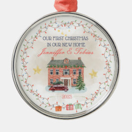 Gepersonaliseerde nieuwe huis Ornament nieuwe huis
