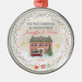 Gepersonaliseerde nieuwe huis Ornament nieuwe huis