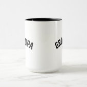 Gepersonaliseerde Nieuwe Opa Oprichtingsdatum Vade Mok (Midden)