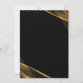 Gepersonaliseerde nieuwjaarsuitnodiging kaart (Achterkant)