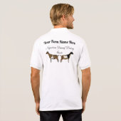 Gepersonaliseerde Nigeriaanse Dwarf Dairy Goat Polo