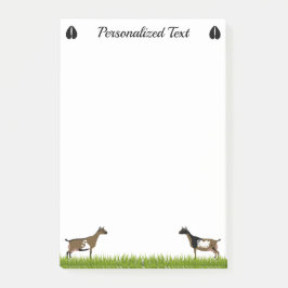 Gepersonaliseerde Nigeriaanse Dwarf Dairy Goat Post-it® Notes