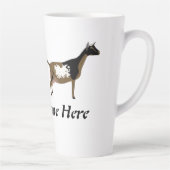 Gepersonaliseerde Nigeriaanse Dwarf Dairy Goat Sho Latte Mok (Rechts)