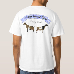 Gepersonaliseerde Nigeriaanse Dwarf Dairy Goat T-shirt